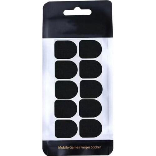 Carbon Fiber Finger Stickers Great Gaming Experience Anti Sweat＆slip Comfortable Fit Without Tightness and Sensitive Touch