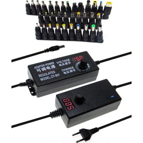 Universal Charger Power Adapter Supply 5V 12V 24V 2A 3A 5A 10A AC DC Transformer 220V To 12V 5V 24V Led Power Adapter Adjustable