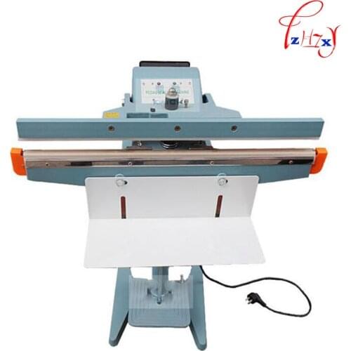 Foot Pedal Heat Impulse Sealer Heat Sealing Machine Heat Plastic Bag Sealer 450mm 17 Inch Pedal Sealer convenient