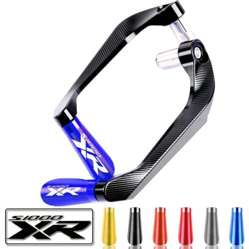 For BMW S1000XR 2010-2019 Lever Guards Real CNC Aluminum Alloy Hand Guard Motorcycle Brake Protector Rope Handlebar Accessories