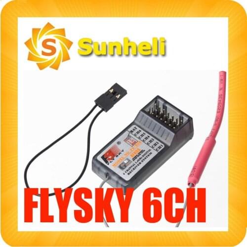 FlySky LIGHT WEIGHT 6CH 6CHANNEL RECEIVER FOR TURNIGY TGY 9X FS-R6B FS RC HELICOPTER