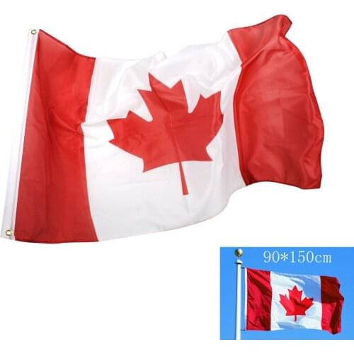 Canada Canadian National Olympics Heavy Duty Outdoor Flag 150*90cm 5*3 feet