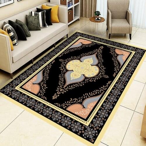European-Style Bohemian Living Room Carpet, Sofa And Coffee Table Carpet, European-Style Classical Study Room Carpet
