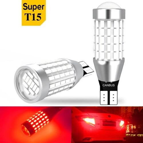 2x T15 W16W LED Bulb On Car Auto Reverse Backup Light Vehicle Canbus 921 912 For Toyota Land Cruiser 80 100 200 Prado 120 150 FJ