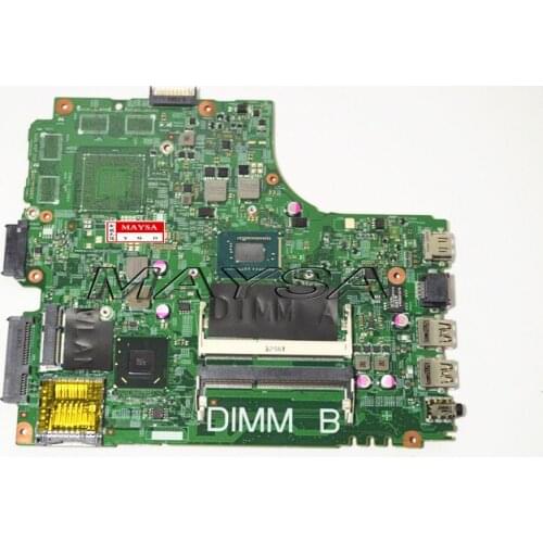 Laptop Motherboard CN-07GDDC / CN-07TT7V I3-3227U Fit FOR Dell for INSPIRON 3421 PWB:5J8Y4 I3-2375M DP/N 07GDDC Mainboard