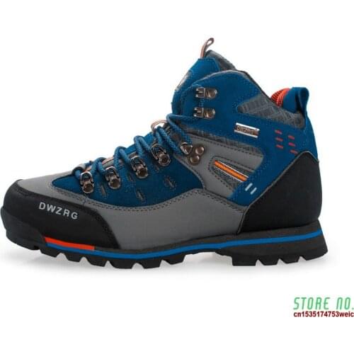 Men Outdoor Sports Hiking Boots Waterproof Wear Resisting Trekking Shoes Mountain Climbing Classic Footwear New Man Sneaker Boot