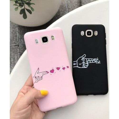 For Samsung Galaxy J7 2016 Case Cute Cartoon Soft Slim Silicone Phone Case For Samsung J7 2016 J710 SM-J710F Fundas Coque Bumper
