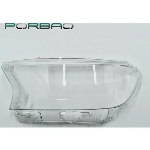 Car Headlight Lens Cover For Ford EVEREST 2016-2021 Transparent Headlamp Cover Lens