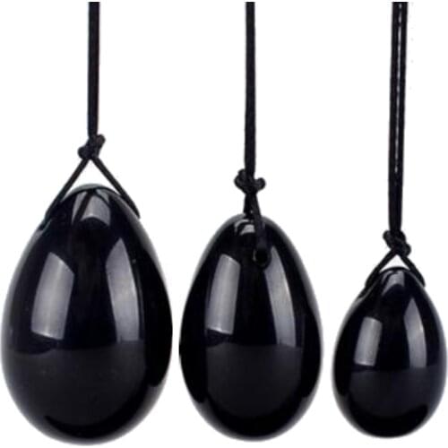 DropShipping Natural Jade YoNi Egg Pelvic Floor Muscle Vaginal Tightening Kegel Exerciser Ben Wa Ball Female Hygiene Products