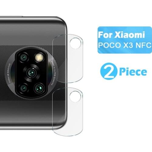 2PCS Glass For Xiaomi Poco X3 NFC Camera Len Glass Camera Screen Protector For Xiami Poco Poco M3 X3 F3 Pro X3NFC