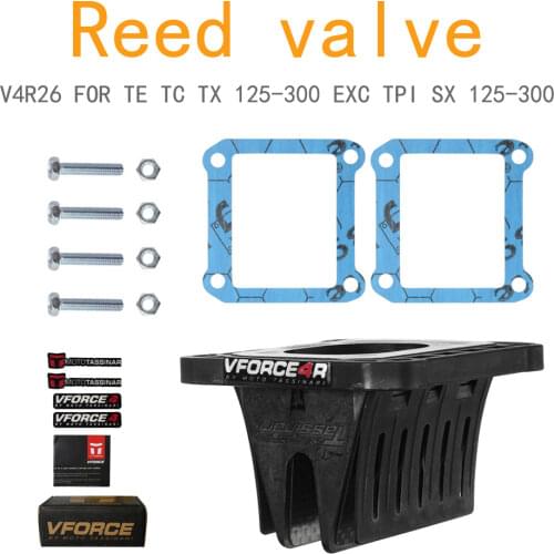 VForce 4 V4R26 Reed Valve V-Force 4 For Husqvarna TE TC TX 125-300 KTM EXC TPI SX 125-300 Reed Block