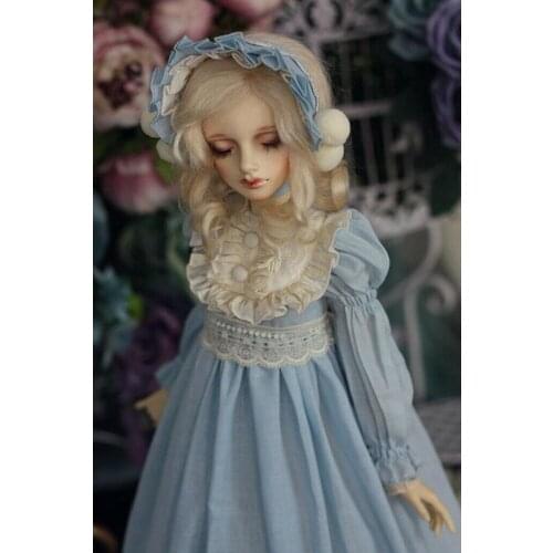 [wamami] 1/3 1/4 Waterlily Rural European Dress For BJD Doll Dollfie Outfit Uniform