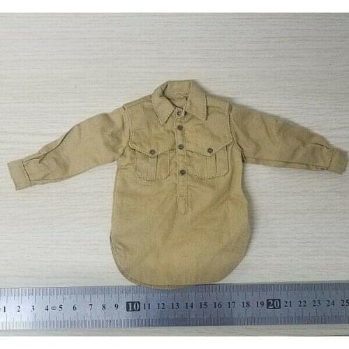 1/6th WWII Yellow Shirt Model For 12" Action Figures