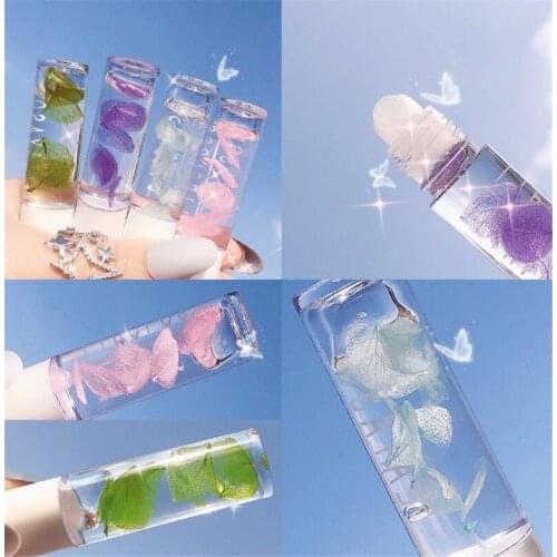 1PC Transparent Lip Gloss Clear Oil Sexy Cute Fruit Lip Balm Vivid Colorful Liquid Lipgloss Women Lip Makeup Tool Maquiagem