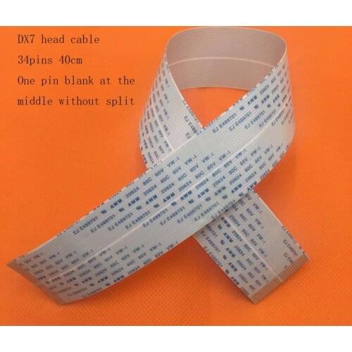 35pin dx7 head cable for Witcolor Titan-jet taimes zhongye allwin human xuli aifa inkjet printer FFC flat data cables 34pins