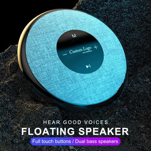 Mini Bluetooth Speaker Wireless Portable Speakers Bass IPX6 Waterproof Full Touch Speaker For Showers, Bathroom, Pool, Car