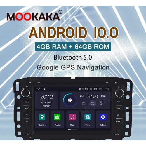 DSP 2Din GPS Radio Android 10 Car DVD Player For GMC Sierra Yukon Denali Acadia Savana Chevrolet Express Traverse Equinox CD