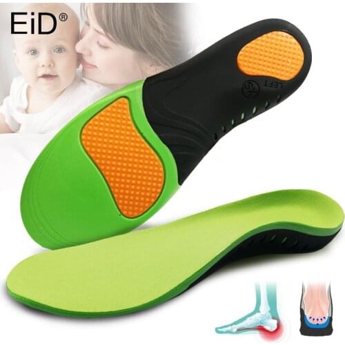 EID Kids Children Orthotics Insoles Flat Feet Shoes Sole O/X Type Legs Valgus/Varus Child Arch Foot Pad Sports Shoes Inserts