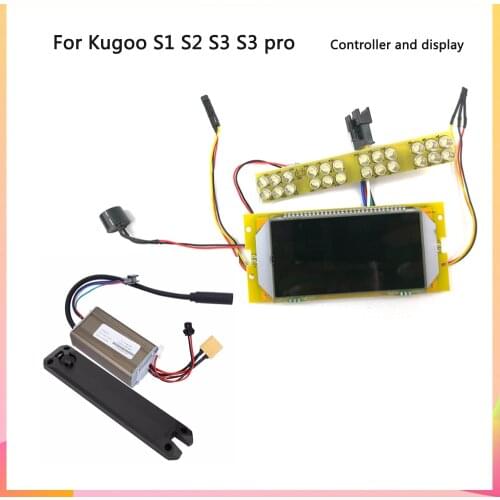 Electric Scooter Display Screen + 36V Motherboard Controller Driver Skateboard Replacement Accessories for Kugoo S1 S2 S3 S3 pro