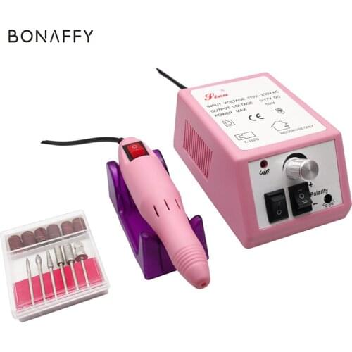 Electric Nail Drill Machine Apparatus for Manicure Milling Cutters Drill Bits Set Cuticle Gel Remover Pedicure File Nail Art