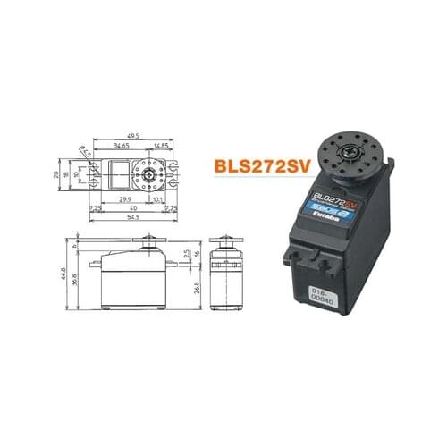 FUTABA BLS272SV SB special steering gear high pressure brushless steering gear/helicopter miter