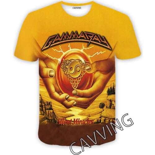 CAVVING 3D Printed Gamma Ray Rock Casual T-shirts Hip Hop Tee Shirts Harajuku Styles Tops Clothing for Men/women R01