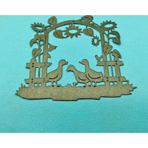 Lawn Three Little Ducks Carbon Steel Cutting Dies DIY Scrapbooking Photo Album Embossing Paper Cards Making Stencil Cards