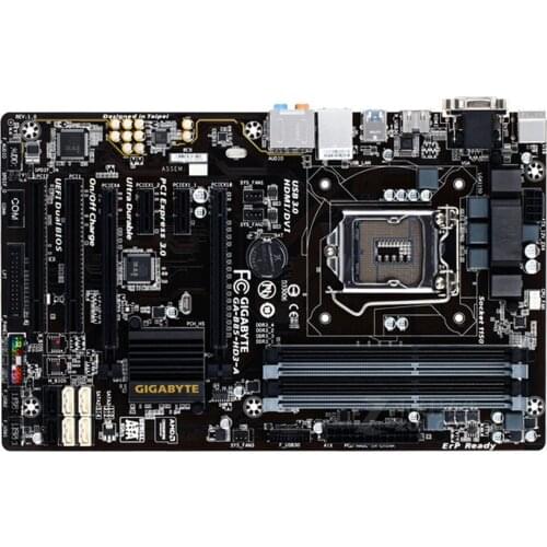 Used Gigabyte GA-B85-HD3-A LGA 1150 DDR3 32GB for i3 i5 i7 Desktop Motherboard USB3.0