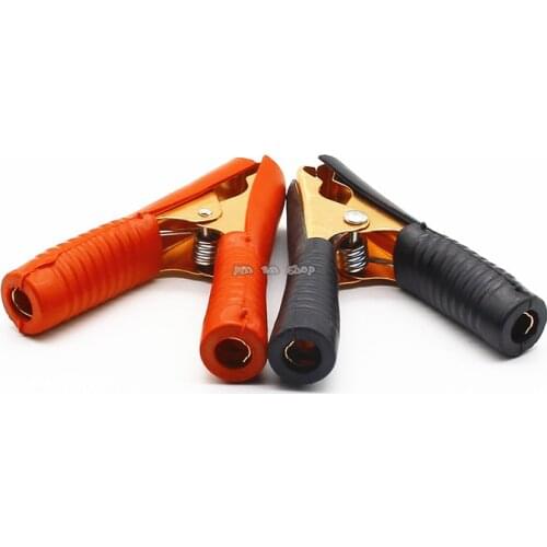 Hot Car Alligator Clips Battery Clamps Crocodile Clip 100A Red+Black