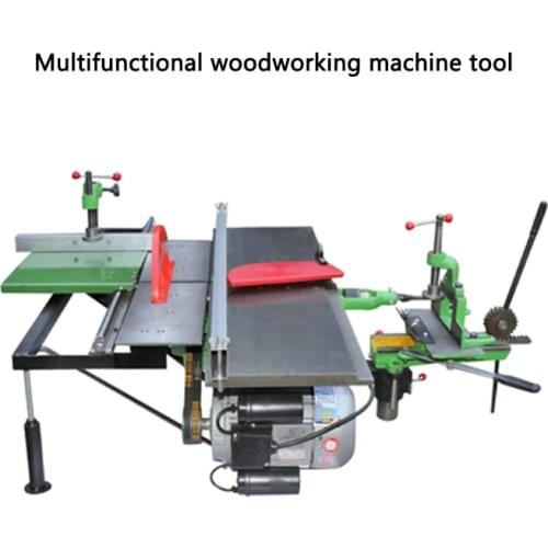 Multifunctional woodworking machine tool new desktop mechanical electric planer planer planer table saw 220-380v