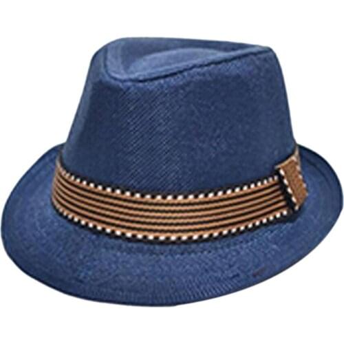 Fashion Kids Baby Fedora Hats Jazz Cool Toddler Boy Girl Cap Photography Top Hat Cotton Trilby