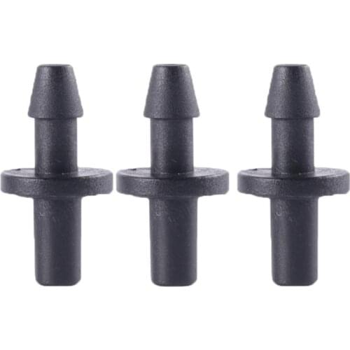 3/5 mm Single Barb Connector Water Quick Coupling Pipe Connector Plastic for Garden Irrigation 3/5mm Hose