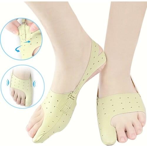 2PCS Big Toe Separator Bunion Corrector Hallux Valgus Correction Device Bone Thumb Orthopedic Forefoot Pad Foot Straightener