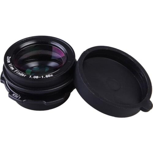 1.08x-1.60x Zoom Viewfinder Eyepiece Magnifier for Canon Nikon Pentax Sony Olympus Fujifilm Samsung Sigma SLR Cameras