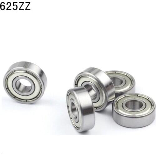 10Pcs 625-ZZ C3 625 2Z C3 Deep Groove Ball Bearing Miniature Bearings 5x16x5mm