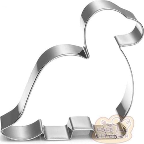 Dinosaur Shape Stainless Steel Cake Fruit Cookie Cutters Biscuit Sugar Mold DIY Cake Decoration