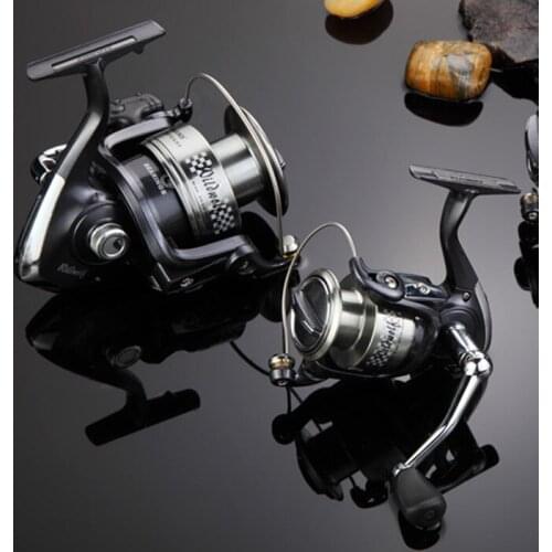 Haibo Wild Wolf 20/30/40/50/80--3+1BB Spinning Fishing Reel Long Cast Reel Lure Fishing Wheel Rock Reels Pesca Fishing Tackles