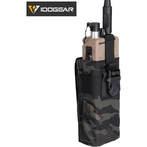 IDOGEAR Tactical Radio Pouch Walkie Talkie MOLLE MBITR TRI PRC-148 152 Outdoor Tactical Pouch 3552