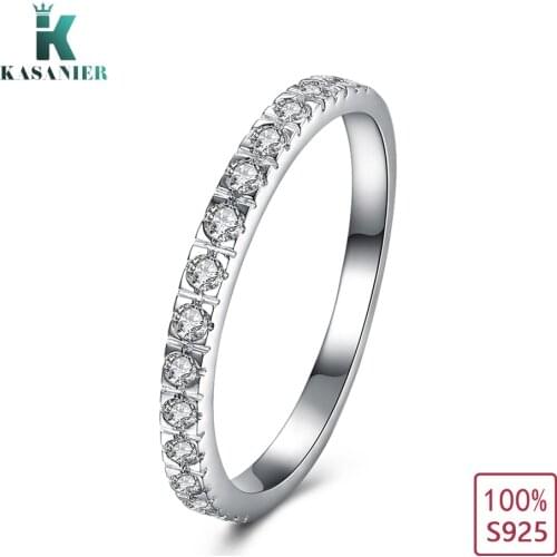 KASANIER Rings With Cubic Zirkonia For Women
