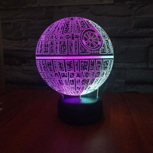 Creative Visual Touch Charging Lighting 3d desk Lamp For Living Room Atmosphere Gift Table Lamp For Bedroom