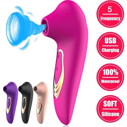 Clit Sucker Vibrator Tongue Vibrating Oral Licking Nipple Clitoris Stimulator Sex Toys for Adult Women Blowjob G-spot Massage