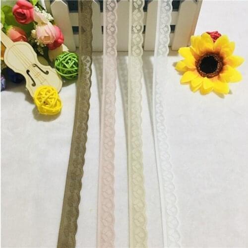 NLS1062 Multicolor width 1.5CM High quality lace Decoration with Gorgeous ribbons, African lace fabric
