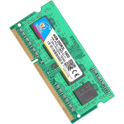 VEINEDA laptop memory ddr3L 4gb 8GB 1600MHz 1.35V sodimm macbook ram ddr3l 1600 compatible ddr3 laptop 8gb1066 1333mhz
