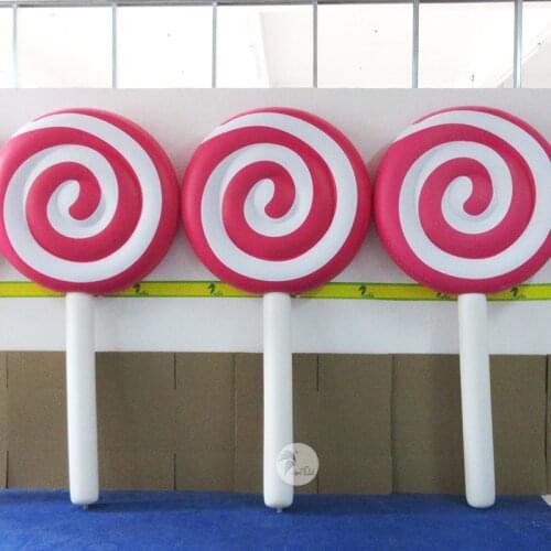 Guangzhou Supply Stage Performance Party Decoration Inflatable Circle Lollipop