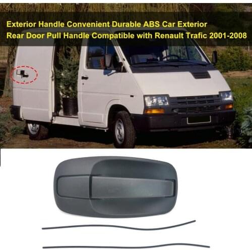 UV-proof Practical Car Exterior Rear Door Handle 8200214656 ABS Exterior Handle Sturdy