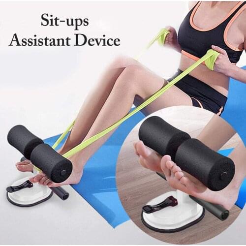 Fitness Suction Cup Sit-Up Cushion Sit Up Stand Bars Abdominal Core Strength Muscle Training Home Gym Body Shaping Building Bar