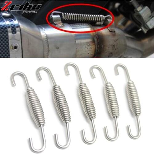 Motorcycle Exhaust System Springs Fully Rotatable Stainless Steel Springs for Exhaust middle pipe FOR HONDA X-ADV 750 2017-2018