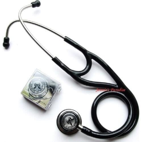 Drop shipping Kindcare Professional Stainless Cardiology Stethoscop Stethoscope Classic with name Tag Kindcare medical system