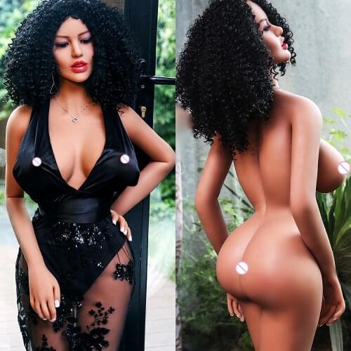 Sexy Half Closed eyes Sex dolls TPE real silicone doll big butt big tit sex doll Real Male Love Toy Adult Masturbation Sexual