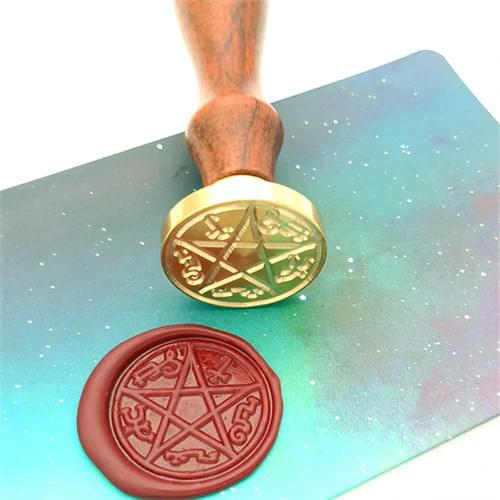 Supernatural devils trap Wax Seal Stamp, vintage log ,brass wax seal stamp,sealing wax stamp set,invitation seals